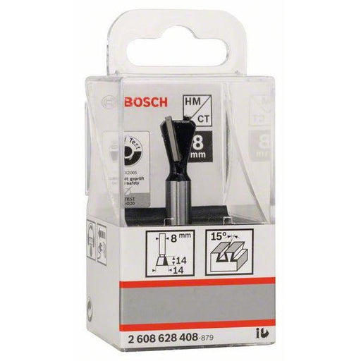 Bosch glodalo za zupčaste žlebove 8 mm, D1 14 mm, L 14 mm, G 55 mm, 15° - 2608628408 Glodala BOSCH BOSCH-2608628408 Madras doo Beograd