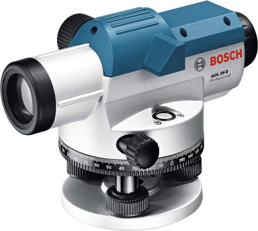 Bosch GOL 26 D optički uređaj za nivelisanje - nivelir + stativ Bosch BT 160 + merna letva GR 500 (0601068002) Optički nivelir BOSCH BOSCH-0601068002 Madras doo Beograd