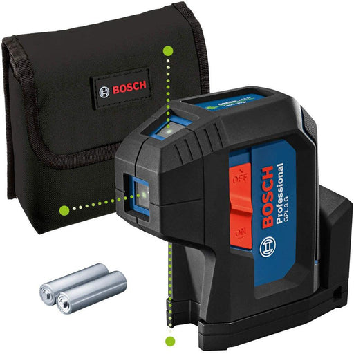 Bosch GPL 3 G laser za tačke 30m - zeleni zrak (0601066N00) Linijski laser 180° BOSCH BOSCH-0601066N00 Madras doo Beograd