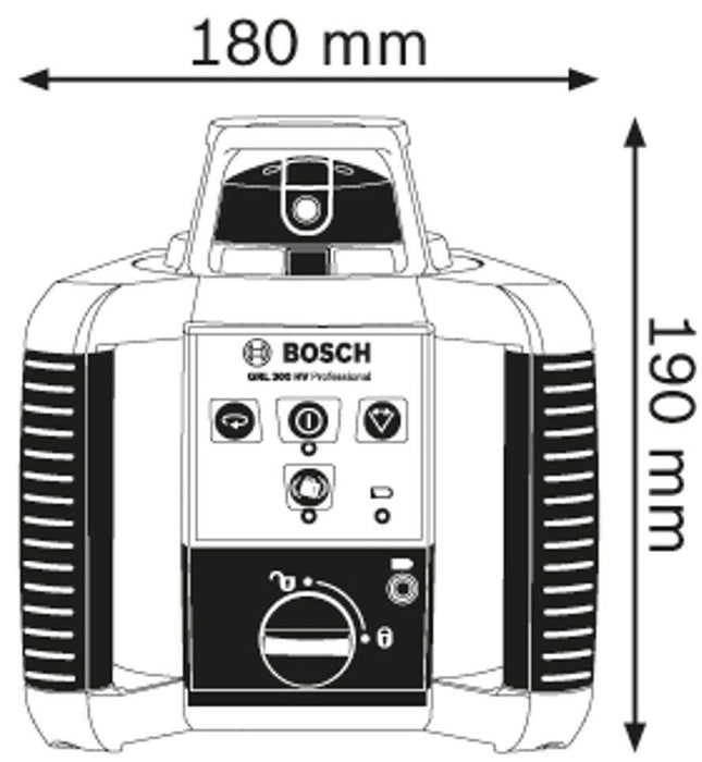 Bosch GRL 300 HV rotacioni laser + WM4 (0601061501) Rotacioni laser BOSCH Madras doo Beograd