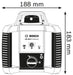 Bosch GRL 400 H rotacioni laser + LR 1 prijemnik (0601061800) Rotacioni laser BOSCH Madras doo Beograd