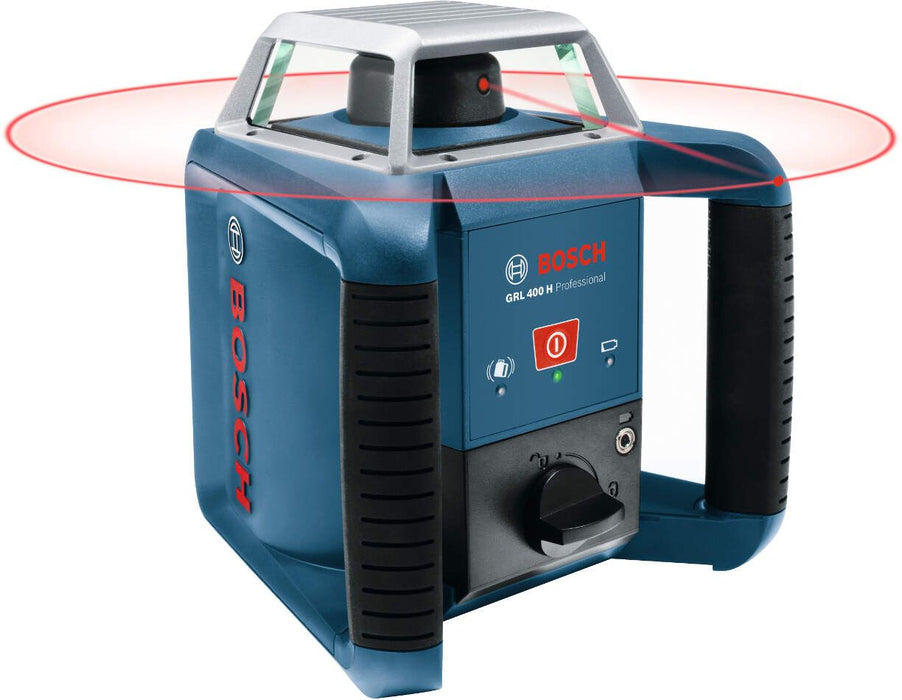 Bosch GRL 400 H rotacioni laser + LR 1 prijemnik + građevinski stativ BT 170 HD + merna letva GR 240 u koferu (06159940JY) Set alata BOSCH BOSCH-06159940JY Madras doo Beograd