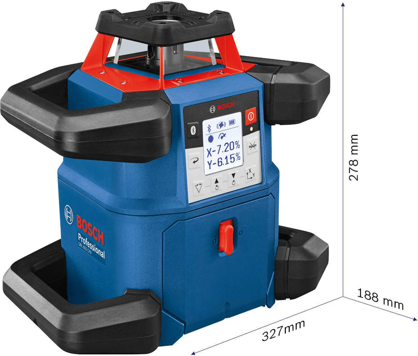 Bosch GRL 600 CHV rotacioni laser + stativ BT 170 HD + merna letva GR 240 (06159940P5) Rotacioni laser BOSCH BOSCH-06159940P5 Madras doo Beograd