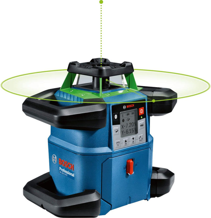 Bosch GRL 650 CHVG rotacioni laser - zelene linije; 18V ProCORE; 1x4,0Ah (0601061V00) Rotacioni laser BOSCH BOSCH-0601061V00 Madras doo Beograd