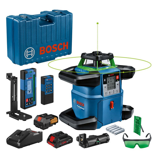 Bosch GRL 650 CHVG rotacioni laser - zelene linije; 18V ProCORE; 1x4,0Ah (0601061V00) Rotacioni laser BOSCH BOSCH-0601061V00 Madras doo Beograd