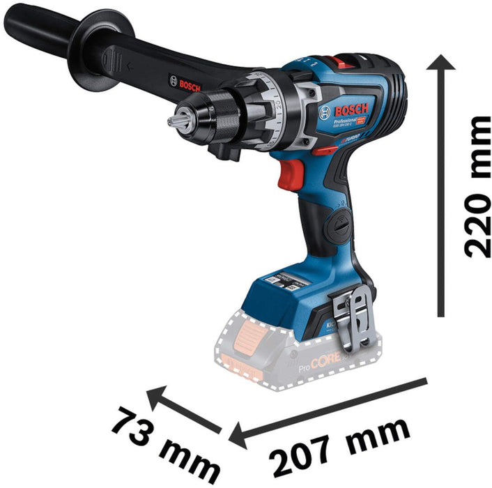 Bosch GSB 18V-150 C akumulatorska vibraciona bušilica - odvrtač; 2 x ProCORE 18V 8,0Ah; L-Boxx (06019J5105) Aku vibraciona bušilica - odvrtač BOSCH BOSCH-06019J5105 Madras doo Beograd