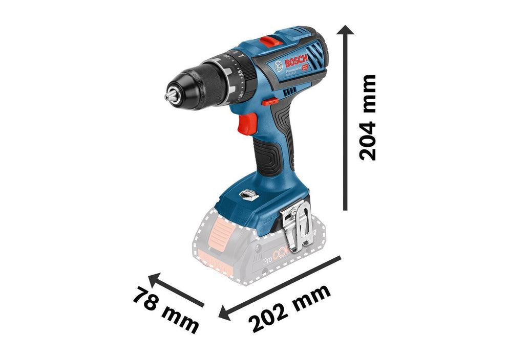 BOSCH GSB 18V-28 solo L-Boxx (06019H4008) Aku vibraciona bušilica - odvrtač BOSCH Madras doo Beograd