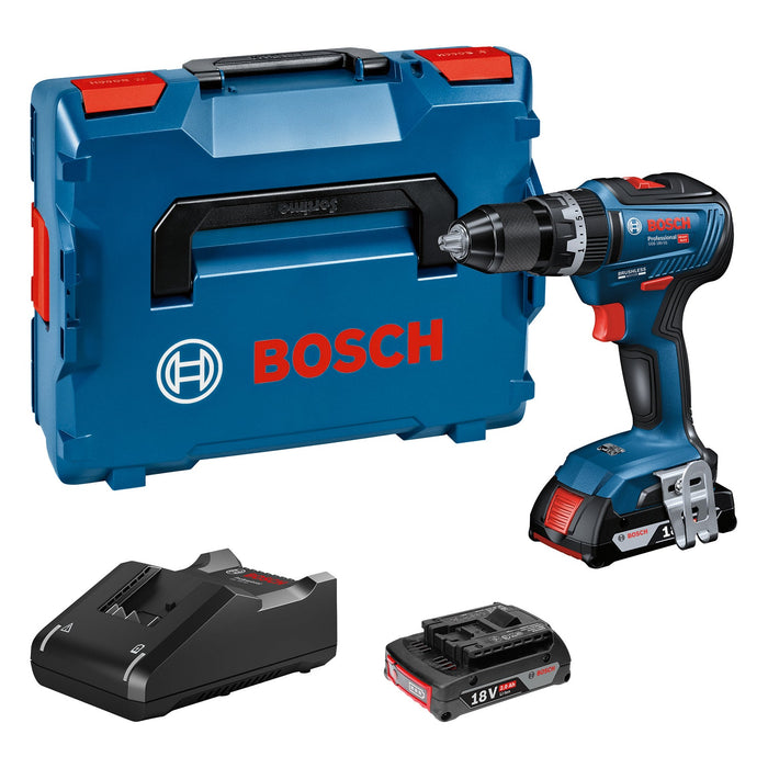 BOSCH GSB 18V-55 - GSB 18 V - 55 (2x2,0Ah L) (06019H5301) Aku vibraciona bušilica - odvrtač BOSCH Madras doo Beograd