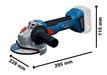 BOSCH GSB 18V-65 + GWS 18V-8 + 2x GBA 4.0Ah + GAL 18V-40 + RAF BAG - Combi komplet 18V GSB+GWS+2x4.0Ah+GAL 18 (0615A5008Z) Power Tools BOSCH Madras doo Beograd