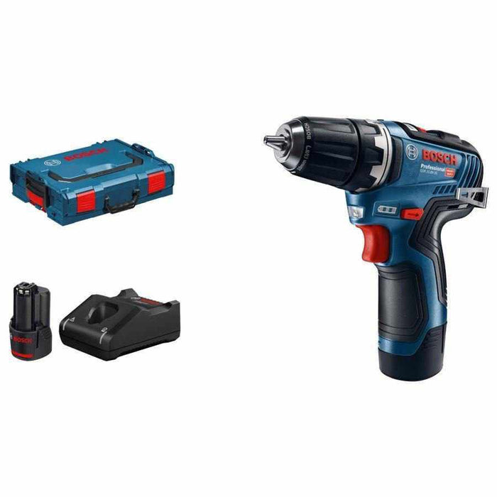 Bosch GSR 12V-35 2x3,0Ah L-Boxx Aku bušilica-odvrtač (06019H8002) Aku bušilica - odvrtač BOSCH Madras doo Beograd