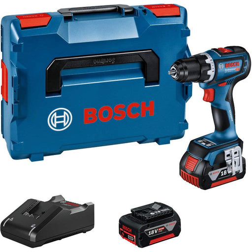 Bosch GSR 18V-90 C akumulatorska bušilica/odvrtač; 2x5,0 Ah ProCORE + L-Boxx kofer (06019K6006) Aku bušilica - odvrtač BOSCH Madras doo Beograd