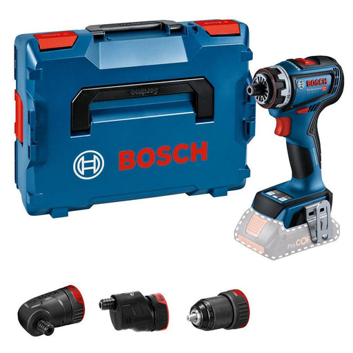 Bosch GSR 18V-90 FC akumulatorska bušilica/odvrtač Solo; bez baterije i punjača + 3 FC nastavka u L-Boxx koferu (06019K6203) Aku bušilica - odvrtač BOSCH Madras doo Beograd