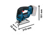 BOSCH GST 18V-LI B - Aku. ubodna testera GST 18 V-LI B (06015A6101) Aku ubodna testera BOSCH Madras doo Beograd