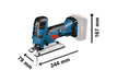 BOSCH GST 18V-LI S - Aku. ubodna testera GST 18 V-LI S (06015A5101) Aku ubodna testera BOSCH Madras doo Beograd