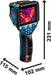 Bosch GTC 600 C termalna kamera - termodetektor 12V; 1x2,0 Ah (0601083500) Termalna kamera BOSCH Madras doo Beograd