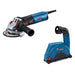 BOSCH GWS 14-125 + GDE 115/125 FC-T - Ugaona brusilica GWS 14-125 (C) + GDE 11 (0615A5004R) Madras doo Beograd Madras doo Beograd