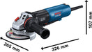 Bosch GWS 17-125 PS ugaona brusilica 1700W; 150mm sa potenciometrom (06017D1600) Velika ugaona brusilica BOSCH BOSCH-06017D1600 Madras doo Beograd