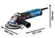 Bosch GWS 17-150 S ugaona brusilica 1700W; 150mm sa potenciometrom (06017D0600) Velika ugaona brusilica BOSCH Madras doo Beograd
