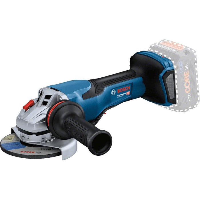 Bosch GWS 18V-15 P ugaona brusilica 125mm sa zaštitnim prekidačem (06019H6A00) Aku ugaona brusilica BOSCH BOSCH-06019H6A00 Madras doo Beograd