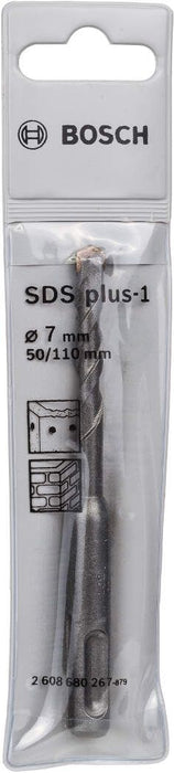 Bosch hamer burgija SDS-plus-1 7 x 50 x 110 mm pakovanje od 1 komada - 2608680267 Burgija SDS - Plus BOSCH BOSCH-2608680267 Madras doo Beograd