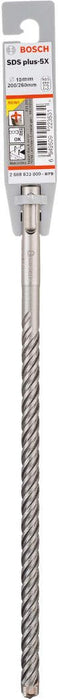 Bosch hamer burgija SDS-plus-5X 10 x 200 x 260 mm pakovanje od 1 komada - 2608833800 Burgija SDS - Plus BOSCH Madras doo Beograd