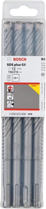Bosch hamer burgija SDS-plus-5X 12 x 150 x 210 mm 2608833906 Burgija SDS - Plus BOSCH Madras doo Beograd