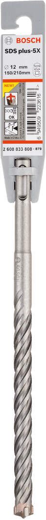 Bosch hamer burgija SDS-plus-5X 12 x 150 x 210 mm pakovanje od 1 komada - 2608833808 Burgija SDS - Plus BOSCH Madras doo Beograd
