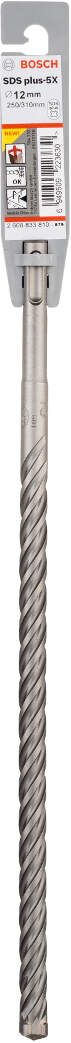 Bosch hamer burgija SDS-plus-5X 12 x 250 x 310 mm pakovanje od 1 komada - 2608833810 Burgija SDS - Plus BOSCH Madras doo Beograd
