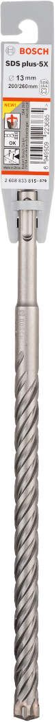 Bosch hamer burgija SDS-plus-5X 13 x 200 x 260 mm pakovanje od 1 komada - 2608833815 Burgija SDS - Plus BOSCH Madras doo Beograd