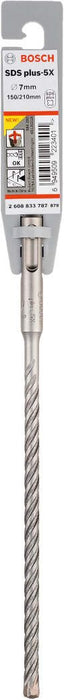 Bosch hamer burgija SDS-plus-5X 7 x 150 x 210 mm pakovanje od 1 komada - 2608833787 Burgija SDS - Plus BOSCH Madras doo Beograd