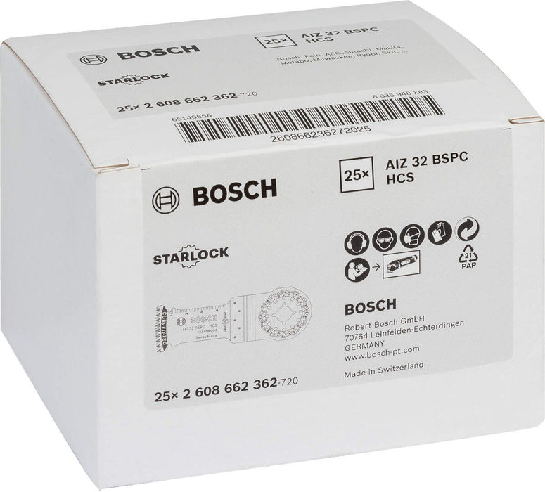 Bosch HCS list testere za uranjanje AIZ 32 BSPC Hard Wood 50 x 32 mm - pakovanje od 1 komad - 2608662362 List testere za uranjanje BOSCH Madras doo Beograd