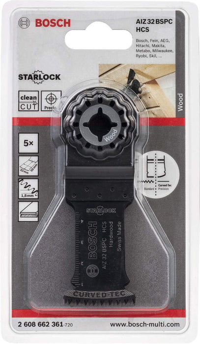 Bosch HCS list testere za uranjanje AIZ 32 BSPC Hard Wood 50 x 32 mm - pakovanje od 5 komada - 2608662361 List testere za uranjanje BOSCH Madras doo Beograd