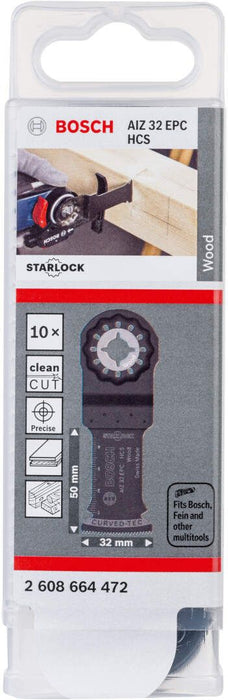 Bosch HCS list testere za uranjanje AIZ 32 EPC Wood 50 x 32 mm - pakovanje od 10 komada - 2608664472 List testere za uranjanje BOSCH Madras doo Beograd