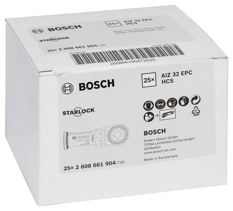 Bosch HCS list testere za uranjanje AIZ 32 EPC Wood 50 x 32 mm - pakovanje od 25 komada - 2608661904 List testere za uranjanje BOSCH BOSCH-2608661904 Madras doo Beograd