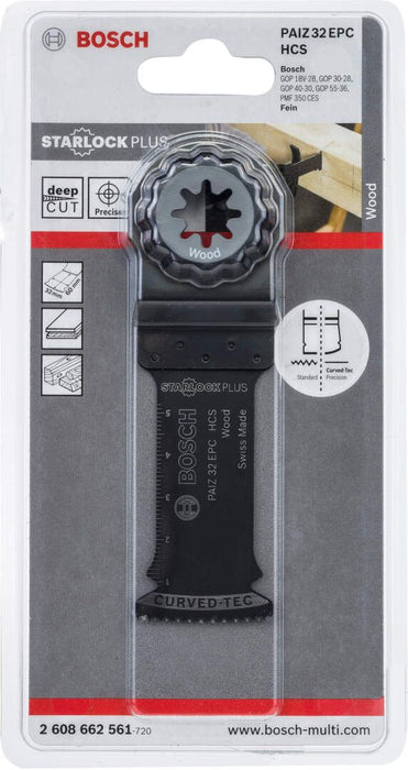 Bosch HCS list testere za uranjanje PAIZ 32 EPC Wood 60 x 32 mm - pakovanje 1 komad - 2608662561 List testere za uranjanje BOSCH Madras doo Beograd