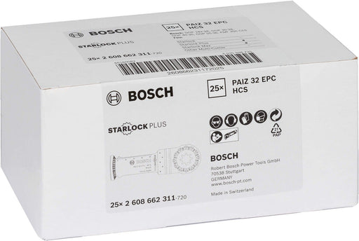 Bosch HCS list testere za uranjanje PAIZ 32 EPC Wood 60 x 32 mm - pakovanje od 25 komada - 2608662311 List testere za uranjanje BOSCH Madras doo Beograd