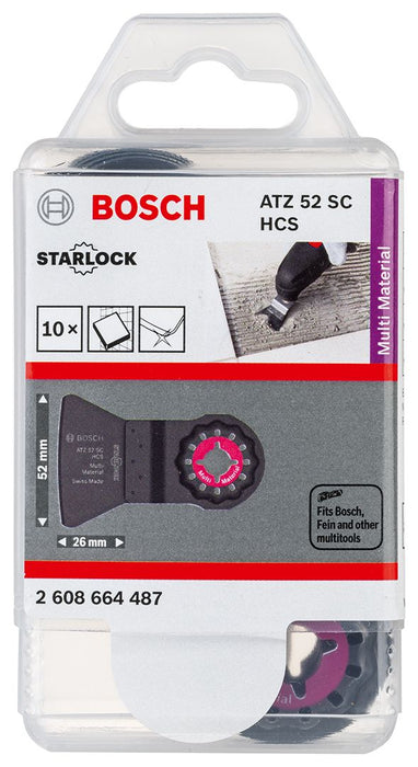 Bosch HCS strugač ATZ 52 SC, kruti 52 x 26 mm - pakovanje od 10 komada - 2608664487 Strugač BOSCH Madras doo Beograd