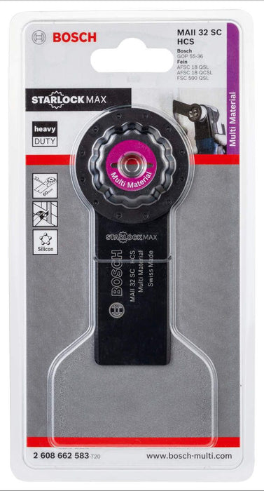 Bosch HCS univerzalni sekač utora MAII 32 SC 32 x 55 mm - pakovanje 1 komad - 2608662583 Univerzalni sekač utora BOSCH Madras doo Beograd