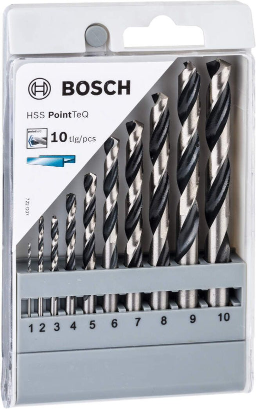 Bosch HSS spiralna burgija PointTeQ 10-delni set - 2608577348 Burgija HSS BOSCH Madras doo Beograd
