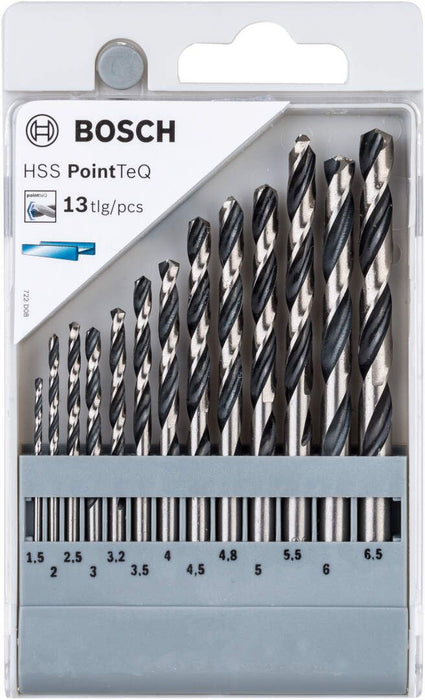 Bosch HSS spiralna burgija PointTeQ 13-delni set (2608577349) Burgija HSS BOSCH Madras doo Beograd