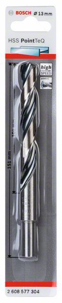 Bosch HSS spiralna burgija PointTeQ 13,0 mm (redukovan prihvat) paket od 1 komada Burgija HSS BOSCH Madras doo Beograd