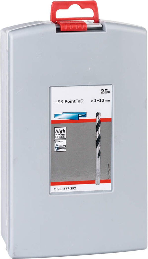 Bosch HSS spiralna burgija PointTeQ 25-delni ProBox - 2608577352 Burgija HSS BOSCH Madras doo Beograd