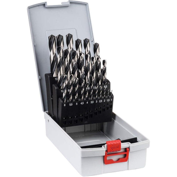 Bosch HSS spiralna burgija PointTeQ 25-delni ProBox - 2608577352 Burgija HSS BOSCH Madras doo Beograd