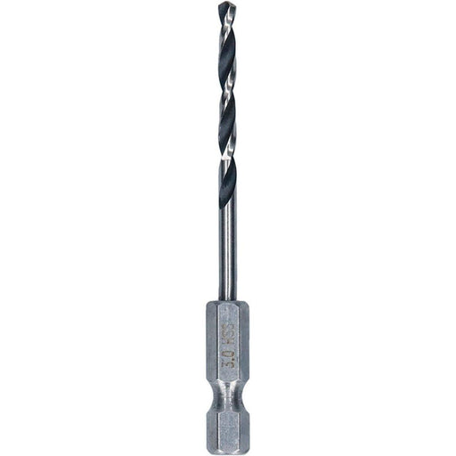 Bosch HSS spiralna burgija PointTeQ 3,0 mm sa šestougaonim HEX prihvatom pakovanje od 1 komada - 2608577519 Burgija HSS BOSCH Madras doo Beograd