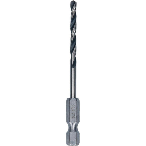 Bosch HSS spiralna burgija PointTeQ 3,3 mm sa šestougaonim HEX prihvatom pakovanje od 1 komada - 2608577521 Burgija HSS BOSCH Madras doo Beograd