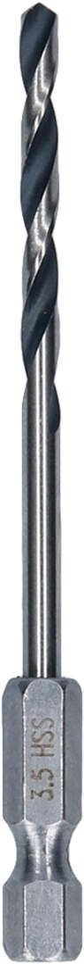 Bosch HSS spiralna burgija PointTeQ 3,5 mm sa šestougaonim HEX prihvatom pakovanje od 10 komada - 2608577542 Burgija HSS BOSCH Madras doo Beograd