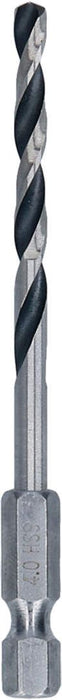 Bosch HSS spiralna burgija PointTeQ 4,0 mm sa šestougaonim HEX prihvatom pakovanje od 10 komada - 2608577543 Burgija HSS BOSCH Madras doo Beograd