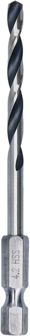 Bosch HSS spiralna burgija PointTeQ 4,2 mm sa šestougaonim HEX prihvatom pakovanje od 10 komada - 2608577544 Burgija HSS BOSCH Madras doo Beograd