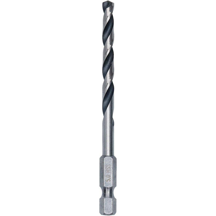 Bosch HSS spiralna burgija PointTeQ 5,0 mm sa šestougaonim HEX prihvatom pakovanje od 1 komada - 2608577526 Burgija HSS BOSCH Madras doo Beograd