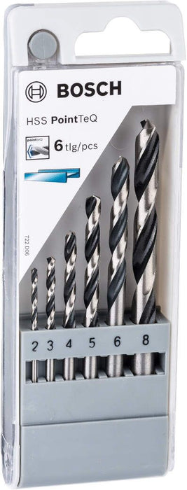 Bosch HSS spiralna burgija PointTeQ 6-delni set - 2608577346 Burgija HSS BOSCH Madras doo Beograd